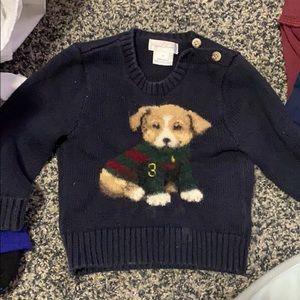 Vintage Baby  Polo Sweater